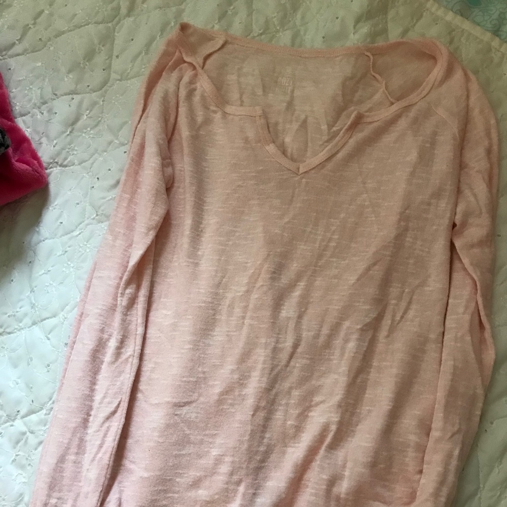 Cozy knit long sleeve